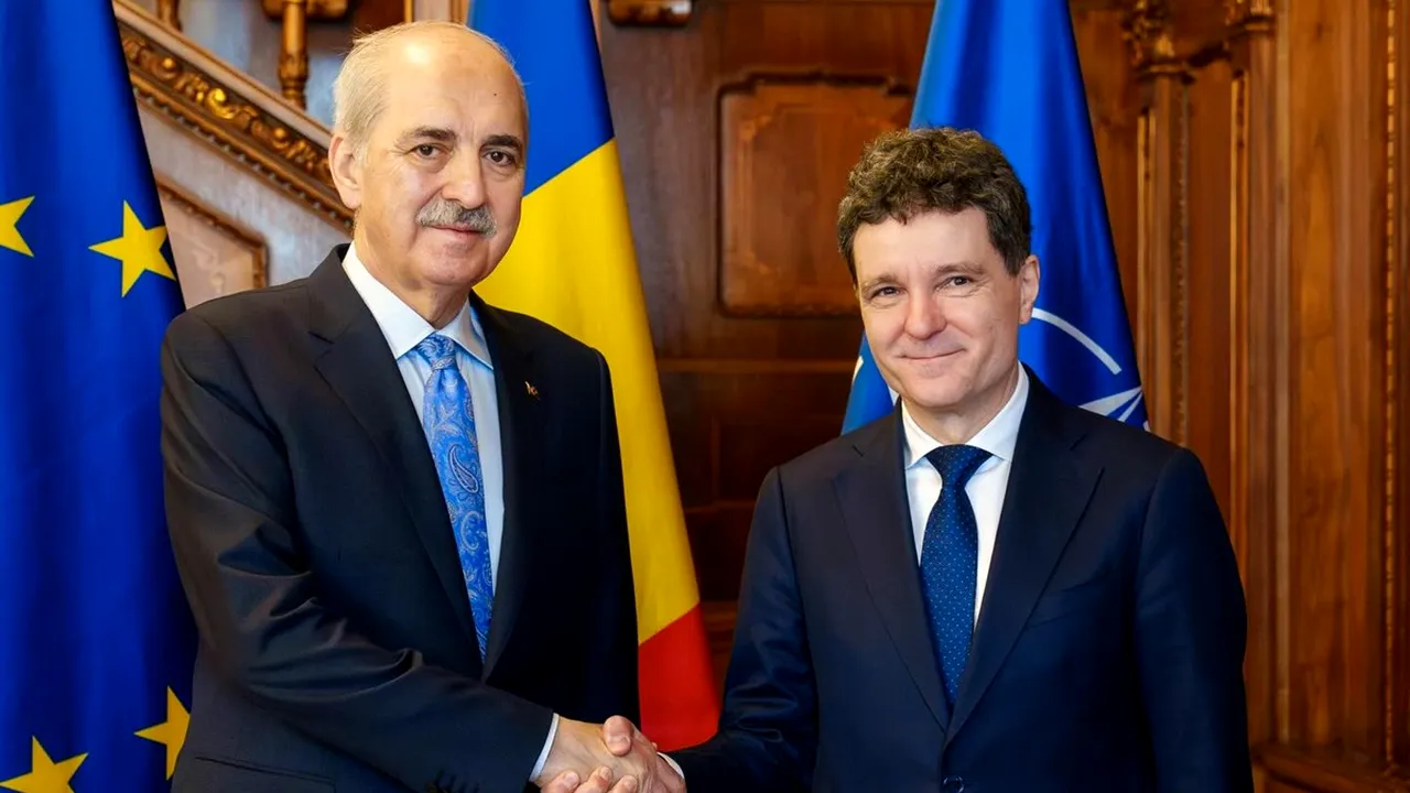 Nicușor Dan s-a întâlnit cu președintele Marii Adunări Naționale a Turciei. „Țările noastre poartă o responsabilitate specială pentru menținerea păcii”