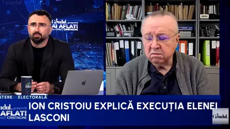 Ion Cristoiu: „Doamna Lasconi e trecută pe buletin ca fiind din partea USR”