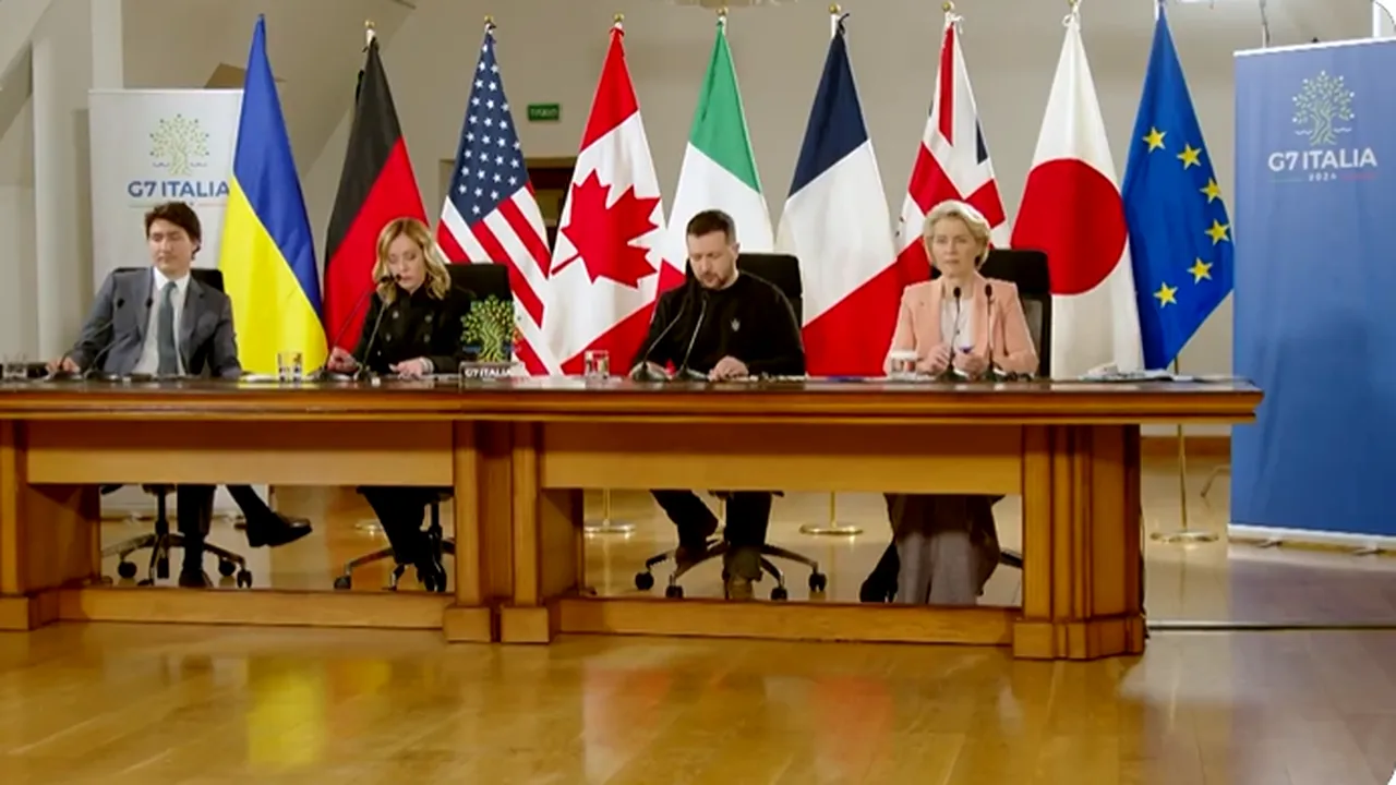 RĂZBOI în Ucraina, ziua 732: Ucraina contează pe sprijinul G7 pentru susţinerea şi continuarea succesului în război, anunţă Zelenski