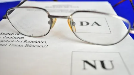 REFERENDUM 2012. PREZENȚA LA VOT. REZULTATE PARȚIALE BEC - ORA 14.00