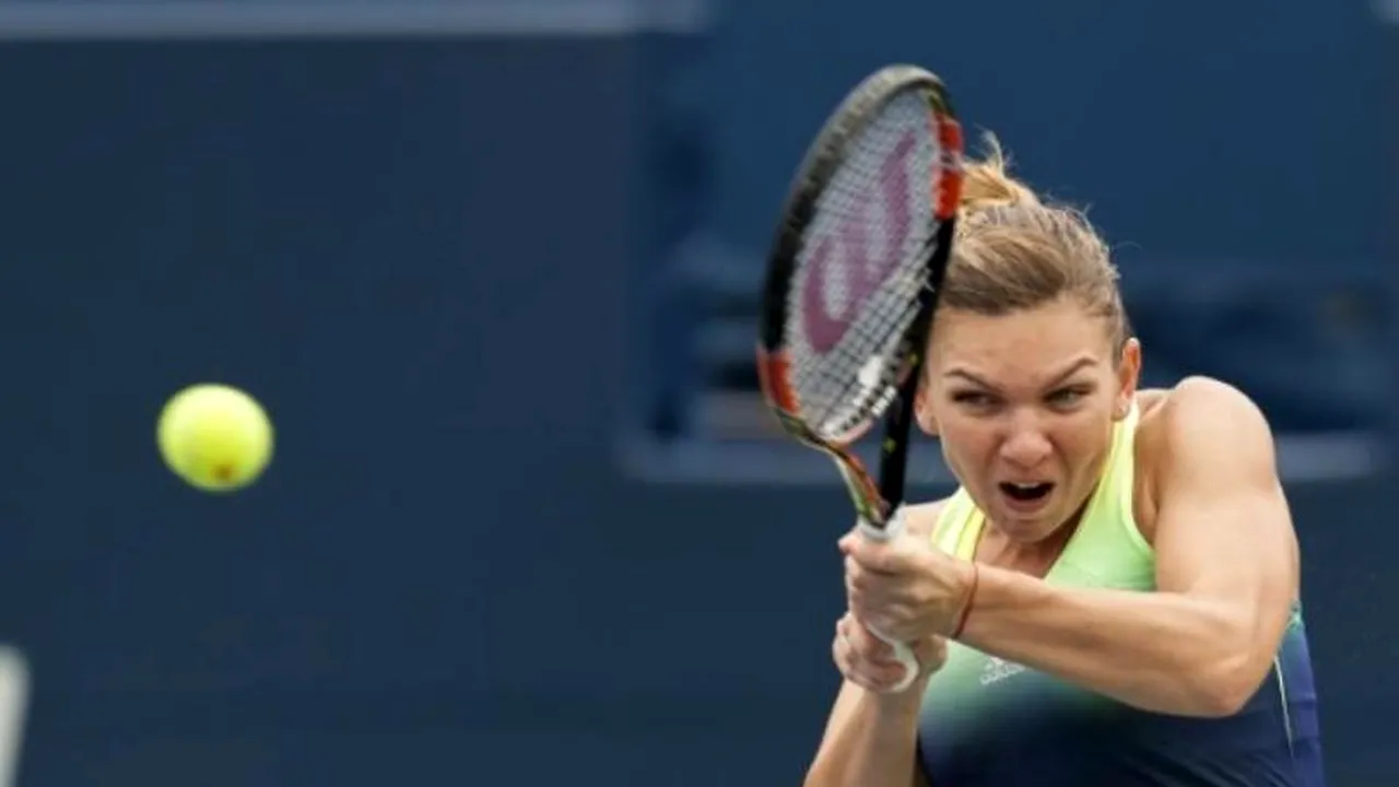 Halep, o nouă răbufnire pe teren. 