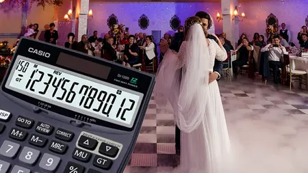 Calcul complet. Cât costă o nuntă în România, în 2025, în funcție de numărul invitaților, de locație și de muzică: DJ sau formație