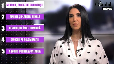 GÂNDUL NEWS. Capitala, paralizată de o grevă spontană la metrou! Au fost deschise trei dosare penale (VIDEO)