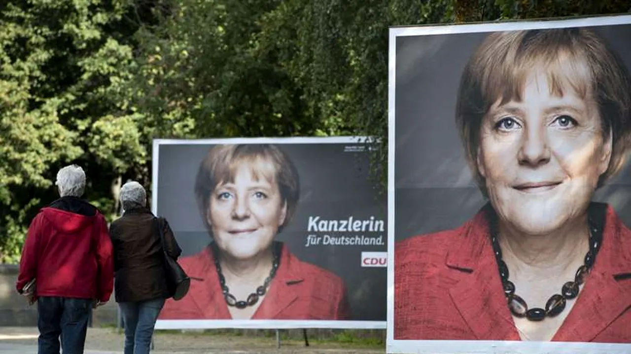 Angela Merkel joacă pentru prima dată 