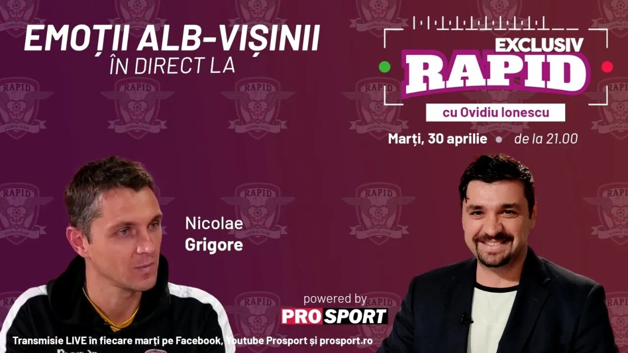 Nicolae Grigore este invitat la 