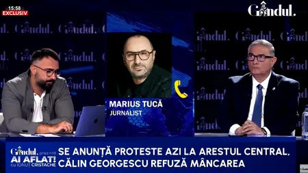 Marius Tucă, avertisment în cazul Călin Georgescu: Cineva vrea să arunce România în aer/Arestarea lui doar aprinde chibritul