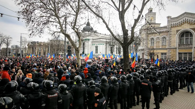FOTO | Noi proteste organizate de opoziția prorusă la Chișinău. PAS: ''Sunt acţiuni de destabilizare a situaţiei''