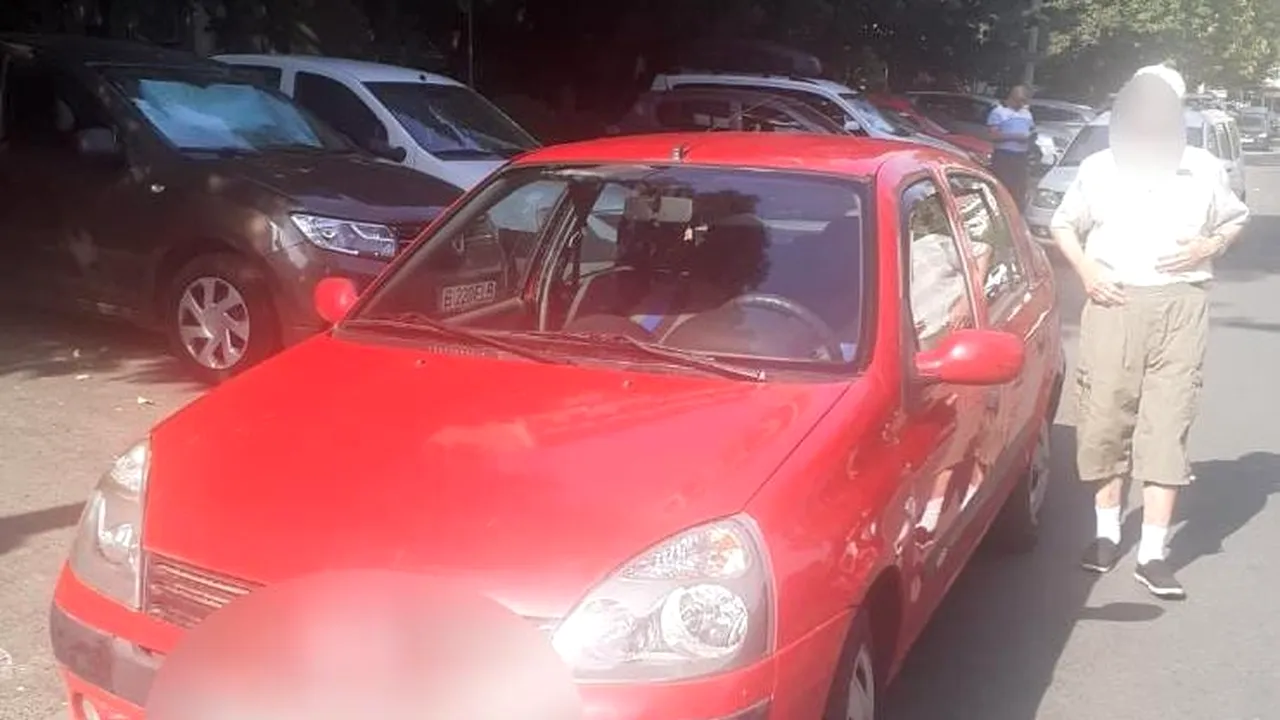 Incident uluitor în București. Un șofer de 90 de ani a uitat drumul spre casă și s-a oprit cu mașina în mijlocul intersecției