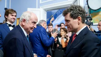 Nicușor Dan s-a întâlnit cu fiul lui Ion Rațiu la Londra