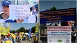 🚨 Profesorii au ieșit din nou în stradă, pe caniculă. Pentru ce au strâns sute de mii de semnături pe care le vor duce la Parlament