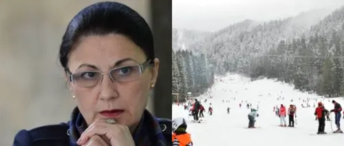 Ecaterina Andronescu vrea SĂ SCURTEZE vacanța de iarnă: Este prea lungă și elevul UITĂ materia! 