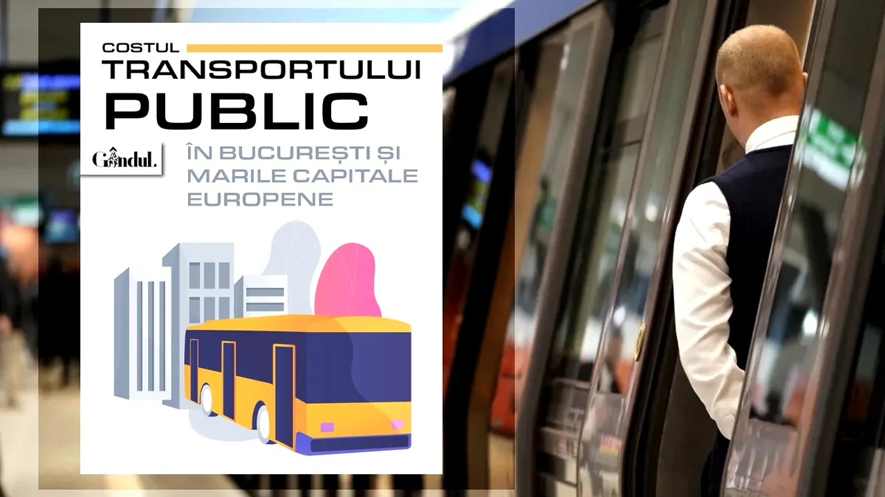 Cât costă călătoria cu METROUL în București vs Paris, Roma, Berlin, Viena. În ce state UE este cel mai ieftin