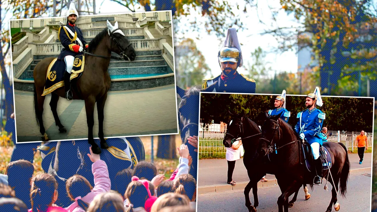 Lordul și jandarmul. Povestea unei prietenii speciale care se bazează pe încredere desăvârșită și cuburi de zahăr