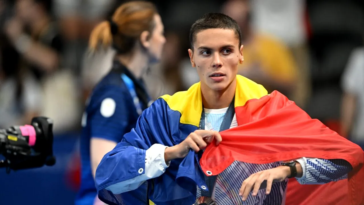  David Popovici cere implicarea Statului în sport: „Devine un MIRACOL să faci performanță în România”