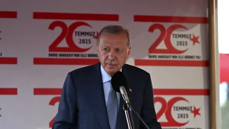 Erdogan sprijină aplicarea unei soluții a două state în Cipru/ „Este timpul ca întreaga comunitate INTERNAȚIONALĂ să accepte realitatea”
