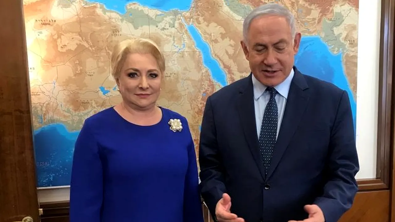 Premierul a anunțat mutarea ambasadei României de la Tel Aviv la Ierusalim/ Iohannis: Dăncilă demonstrează totala sa ignoranță în domeniul politicii externe