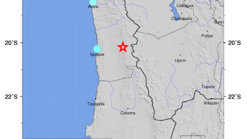 Cutremur de 6,4 grade în centrul statului Chile