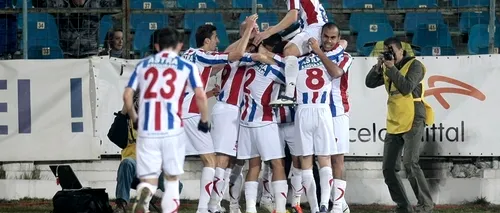 Oțelul Galați - Steaua, scor 1-1, în Liga I