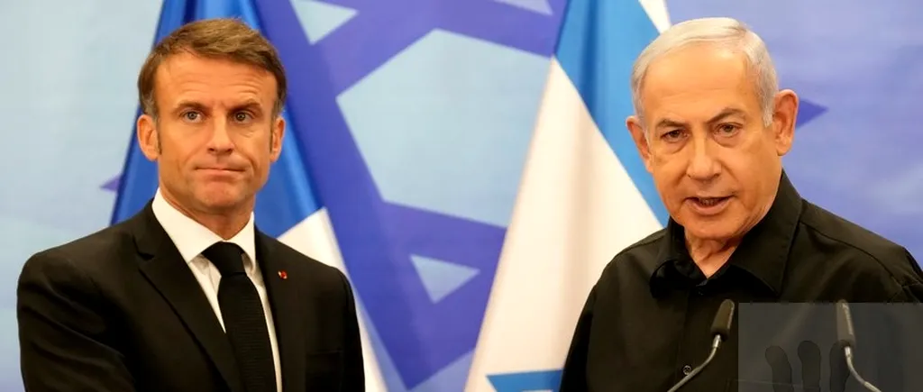 RĂZBOI Israel-Hamas, ziua 18: Macron vrea relansarea procesului de pace dintre Israel și palestinieni / Israelul a respins un atac lansat de pe mare