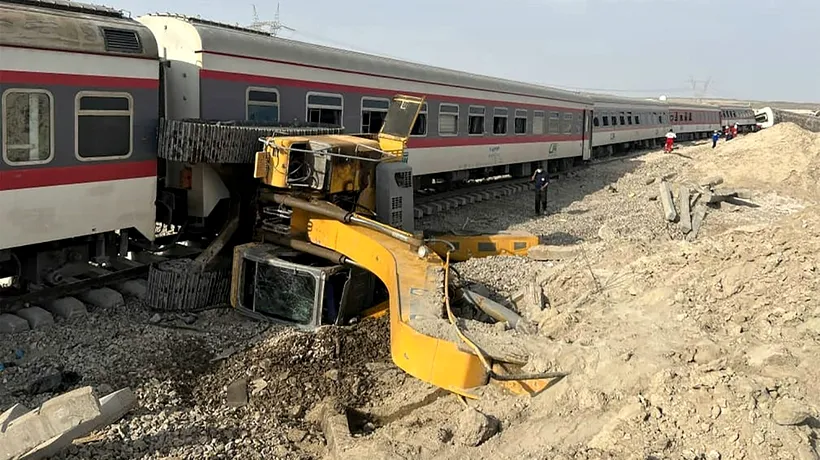 Accident feroviar grav în Iran. Cel puțin 13 oameni au murit după ce un tren a deraiat