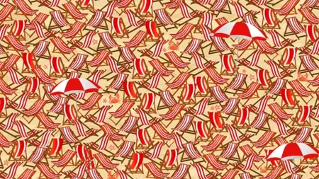 ILUZIE optică virală. Dacă poți găsi schiurile de pe plajă în mai puțin de 15 secunde înseamnă că ai o minte sclipitoare