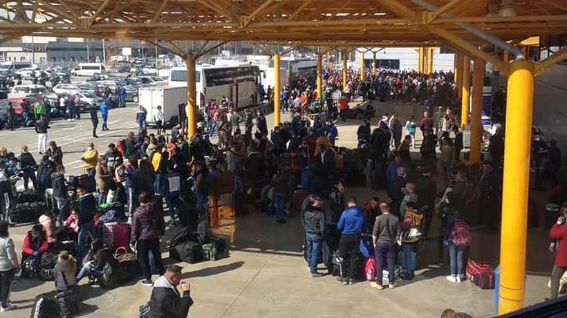 VIDEO. Românii au luat cu asalt Aeroportul din Cluj. Mii de oameni pleacă la muncă în Germania
