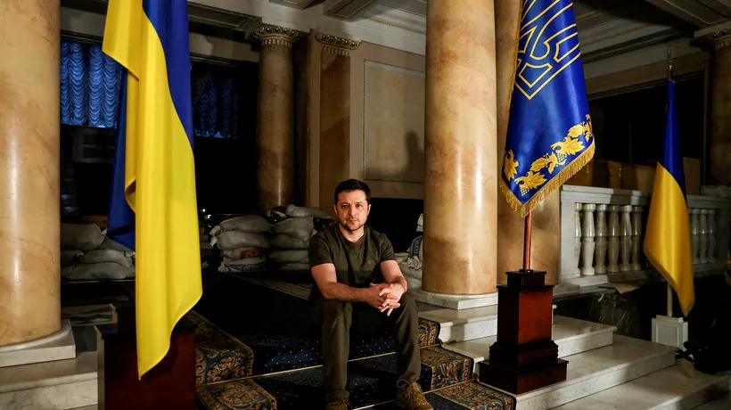 În ce condiții stă președintele ucrainean Volodimir Zelenski, în interiorul BUNCĂRULUI de război: „Nu vezi soarele, nu știi cât e ceasul”