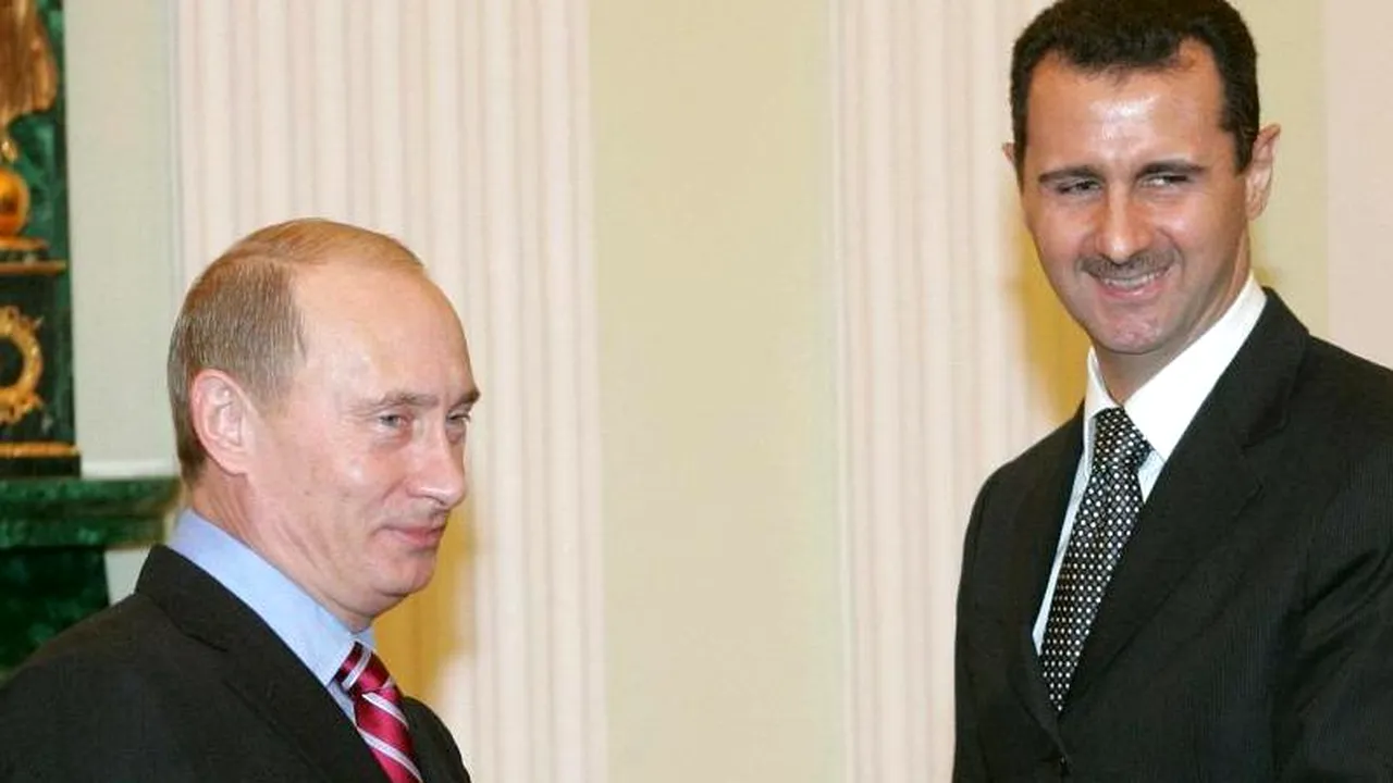 Vladimir Putin i-a transmis un mesaj lui Bashar al-Assad. Ce decizie a luat în legătură cu intervenția în Siria