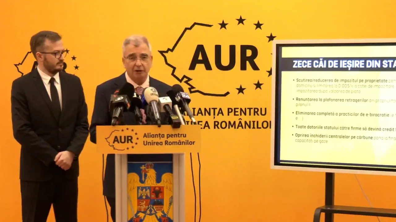 Planul economistului AUR de a scoate România din criză: „Avem cea mai mare inflație din Uniunea Europeană, aproape 9%”