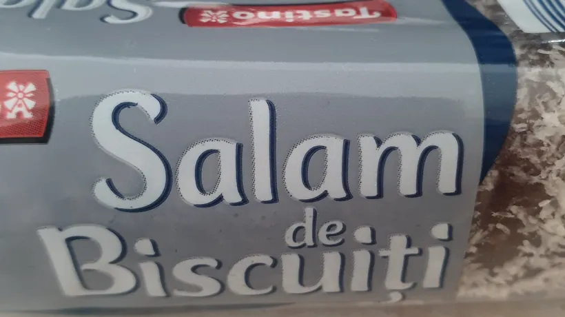 Ce conține, de fapt, salamul de biscuiți Tastino care se vinde la Lidl, în România