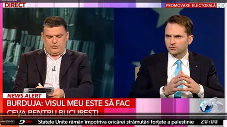 Sebastian BURDUJA: Nicușor DAN a mințit POPORUL cu TELEVIZORUL