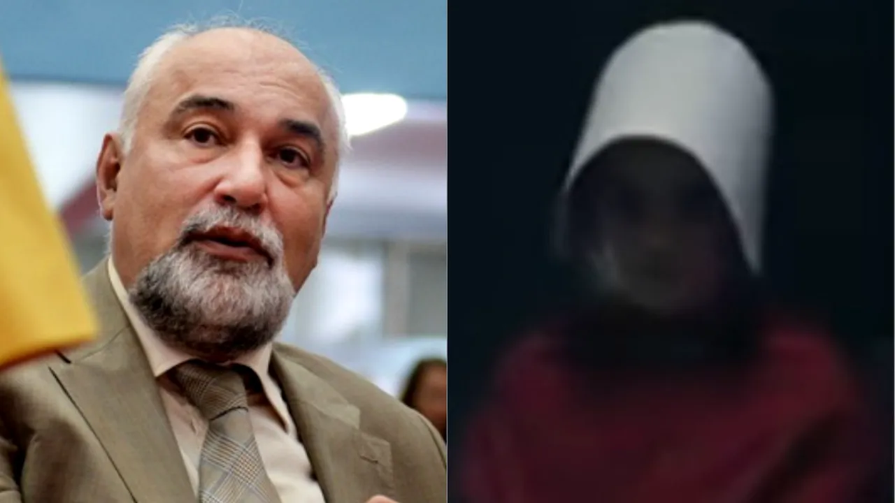 VOSGANIAN vrea anchetă în cazul clipului COPIII REFRENDUMULUI, inspirat de Povestea Slujitoarei. Este un film cu IZ SATANIC!