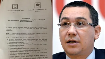 LISTA GUVERNULUI PONTA 3. Victor Ponta s-a înțeles cu Kelemen Hunor. Ce prevede acordul dintre USD și UDMR