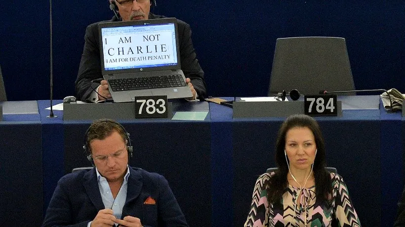 Cine este eurodeputatul care a spus: Eu nu sunt Charlie; vreau pedeapsa cu moartea