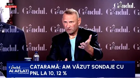 Viorel Cataramă explică ce l-a determinat pe Ilie Bolojan să-și dorească să plece de la Palatul Victoria și să voteze Guvernul Niculescu: „PNL a ajuns la 10%”