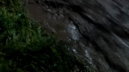 Inundații la Valea Mărului. Pompierii au intervenit pentru evacuarea apei din curțile localnicilor - FOTO&VIDEO