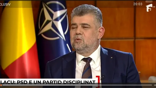 Marcel Ciolacu despre modul în care se prezintă anumiți candidați la prezidențiale: „Mă uit cât de mult se chinuie să-l copieze pe Călin Georgescu”