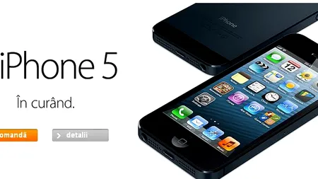 IPHONE 5 ÎN ROMÂNIA: oferte PREȚ IPHONE 5 la VODAFONE, ORANGE, COSMOTE, unde se face PRECOMANDĂ pentru noul IPHONE de la APPLE