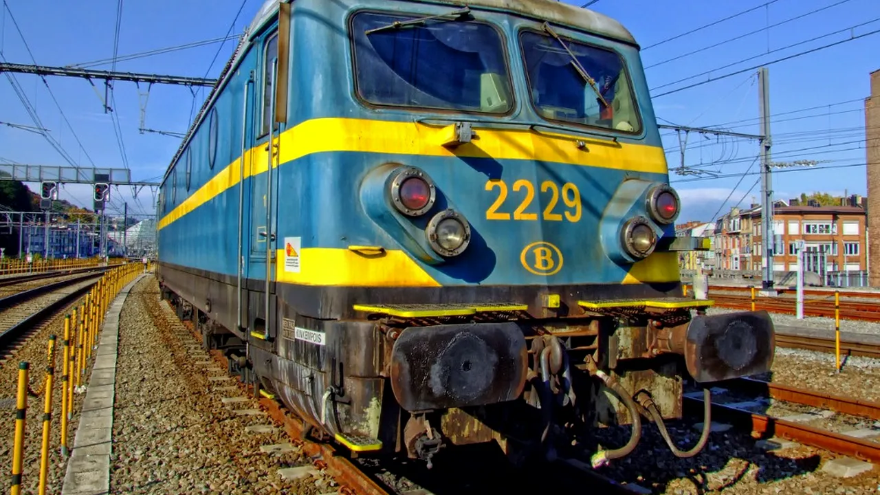 Traficul feroviar în Belgia, întrerupt temporar pe ruta Bruxelles-Lille