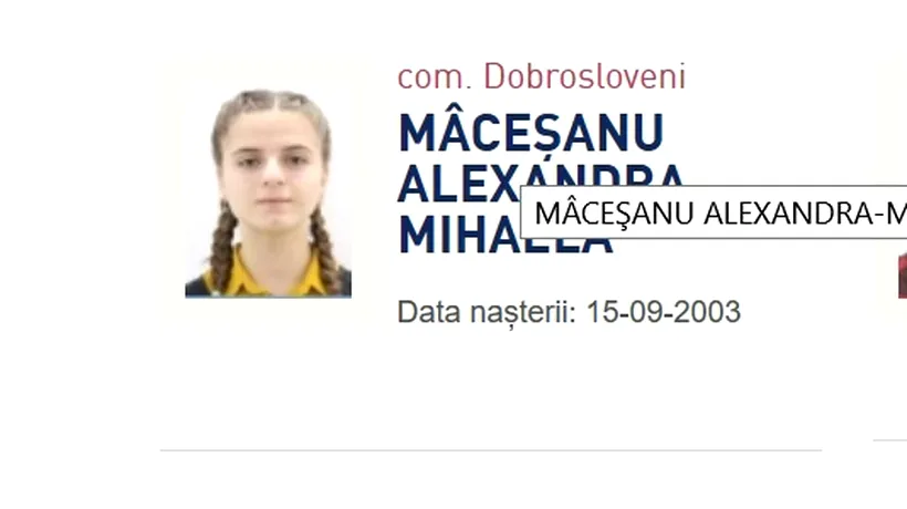 Cazul adolescentelor dispărute | Alexandra și Luiza, pe pagina Poliției care anunță copiii dispăruți