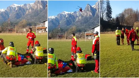 VIDEO | Turist în pantaloni scurți, recuperat de pe munte cu elicopterul. Ce le-a povestit salvamontiștilor