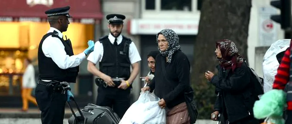 Raid al poliție britanice într-o tabără de romi români din Londra