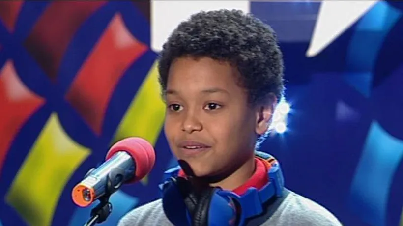 ROMÂNII AU TALENT, sezonul 3. Un băiețel de 13 ani a devenit senzația serii cu o piesă din repertoriul Adele