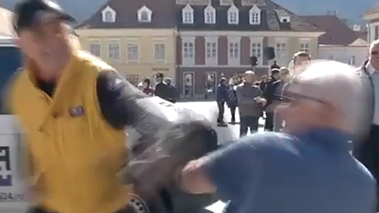 Agresorul de la mitingul PSD din Brașov a fost identificat de polițiști la trei zile după incident
