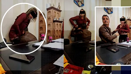 Scene scandaloase într-o primărie din România. Primarul, care agresează sexual o angajată, a publicat imaginile/Cum se apără edilul