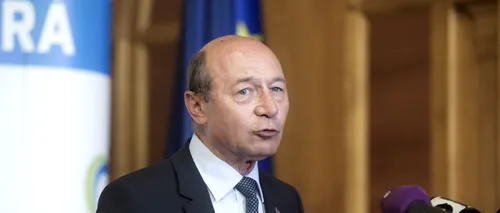Băsescu: Alianța PSD - ALDE împinge din nou România într-o zonă gri a Uniunii Europene