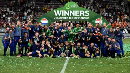 Olanda a câștigat Campionatul European U19. Un autogol a decis finala cu Spania de pe stadionul din Giulești