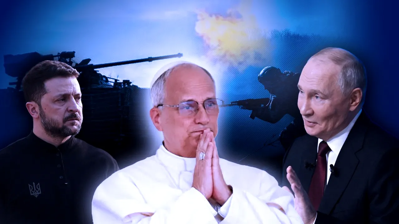Papa Leon al XIV-lea cere un armistiţiu global, de Crăciun: „Mă întristează în mod deosebit refuzul Rusiei”