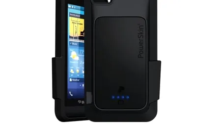 BlackBerry Z10. PowerSkin a lansat prima carcasă cu baterie suplimentară pentru BlackBerry Z10