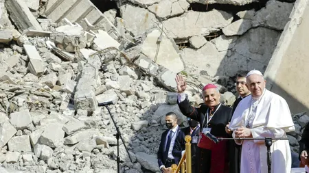 Papa Francisc, ținta unei tentative de ATENTAT sinucigaș în timpul vizitei sale în Irak
